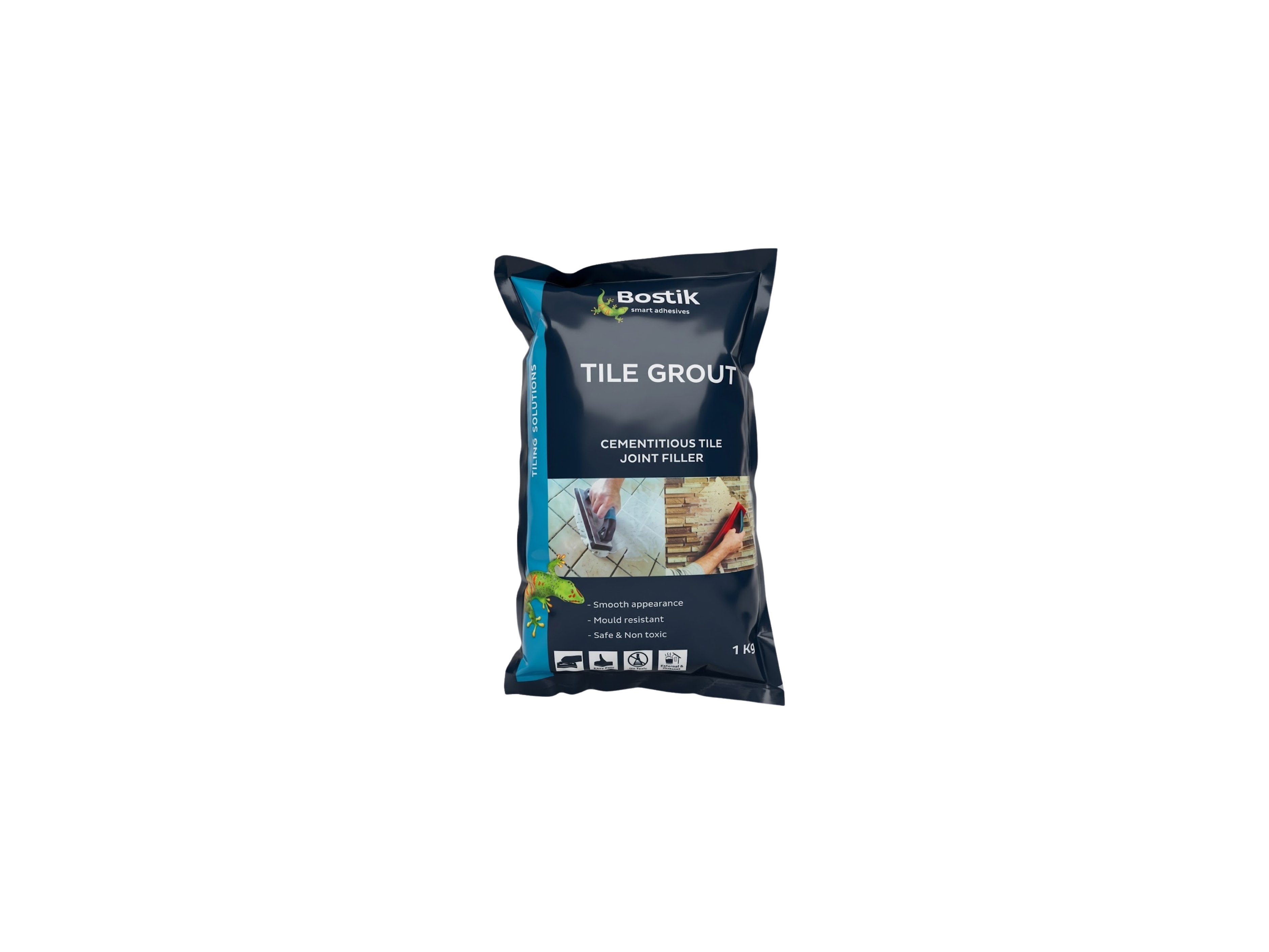 BOSTIK TILE GROUT WHITE 1 KG